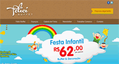 Desktop Screenshot of felicibuffet.com.br